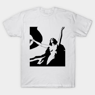 Woman with raised arms T-Shirt